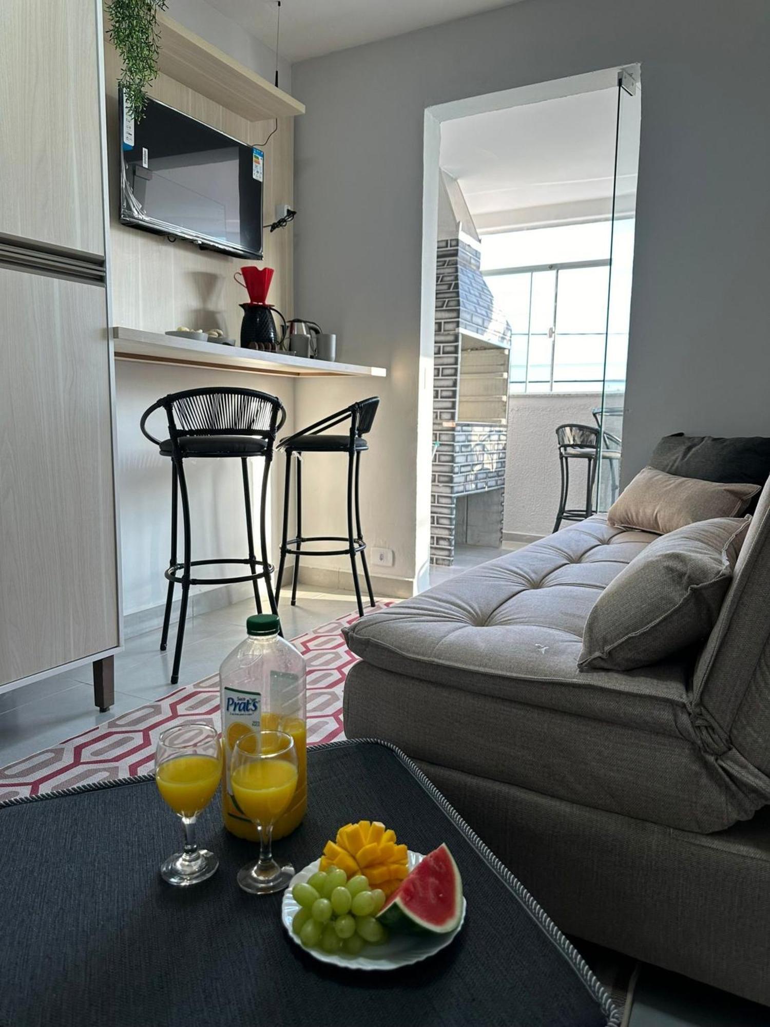 Apartamento Flamingo Pe Na Areia Matinhos Exterior foto